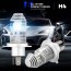 NovSight N36 2 τμχ LED Λάμπες Αυτοκινήτου H4 40W 12000Lm 6000K - Λαμπτήρες Πορείας Car LED Headlights