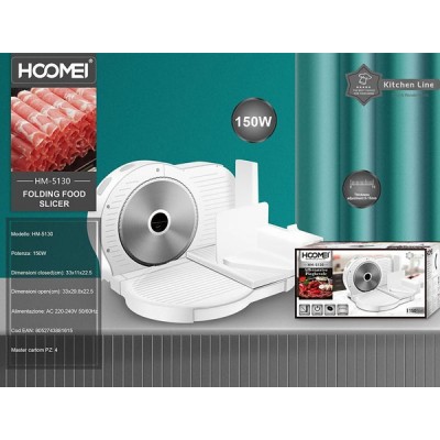Μηχανή Κοπής Αλλαντικών -Τυριών  150W HOOMEI HM-5130