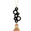 Κολιέ Rocks Necklace Ξύλο με Κοντή Αλυσίδα 20cm