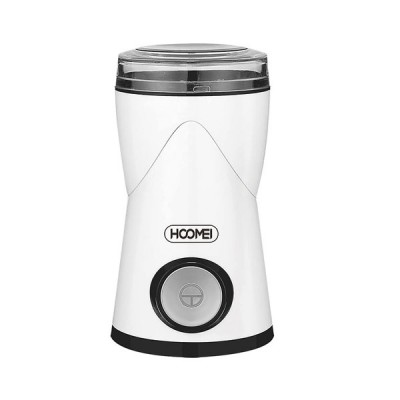 Ηλεκτρικός Μύλος Καφέ 150W Με Χωρητικότητα 50gr Λευκός  Hoomei HM-5735