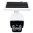 FOYU Ηλιακό Φωτιστικό 6 LED SMD σε Σχήμα Κάμερας με Ανιχνευτή Κίνησης - Λευκό