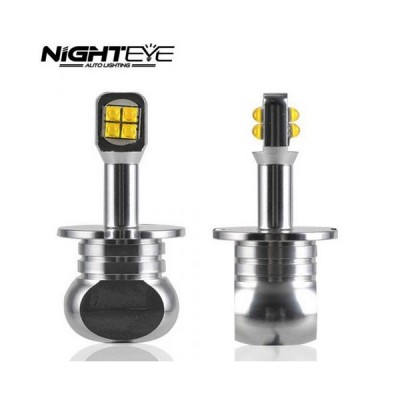 2x Nighteye Λαμπτήρες LED Φώτα Πορείας H1 80W 3000Lm 6000K A334 - A18