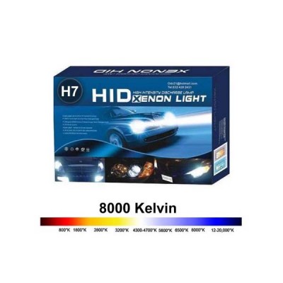 H7 Φώτα XENON Αυτοκινήτου 35Watt - Πλήρες Kit H.I.D. 8.000k CAN BUS