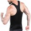 Ανδρική Mπλούζα Eφίδρωσης Αδυνατίσματος με Φερμουάρ Small - Men Sweat Vest