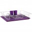 Πιατοθήκη Muhler MR-4831CR 48x31x10cm, Purple