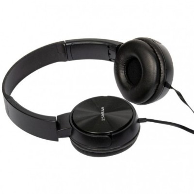 ESDRAS Ενσύρματα Ακουστικά Κεφαλής με Ενσωματωμένο Μικρόφωνο & Λειτουργία Μείωσης Θορύβου 3.5mm - Wired On Ear Headphones BH07