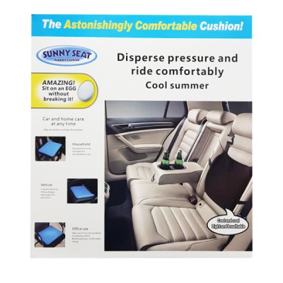 Μαξιλάρι Πλάτης με Gel για Ανακούφιση Πόνου και Έντασης - Sunny Seat Support Cushion