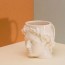 Τρισδιάστατη Κεραμική Κούπα Κεφάλι Αρχαίου Αγάλματος Λευκή για Καφέ & Τσάι 580ml