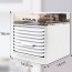Φορητό Κλιματιστικό Air Cooler - Ανεμιστήρας, Air Condition,Υγραντήρας με Τεχνολογία Εξάτμισης & LED Φωτισμό AORLIS AO-78045