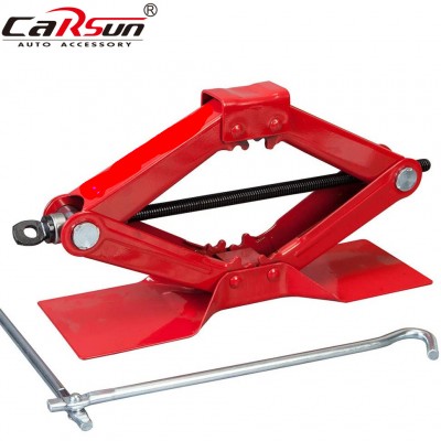 Carsun® Μηχανικός Γρύλος Ανύψωσης Αυτοκινήτου έως 2 Τόνους & 325mm με Εργονομικό Χερούλι - Scissors Jack