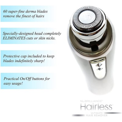 Ηλεκτρική Αποτριχωτική Φορητή Μηχανή Προσώπου - Ultimate Painless Hair Remover/Epilator