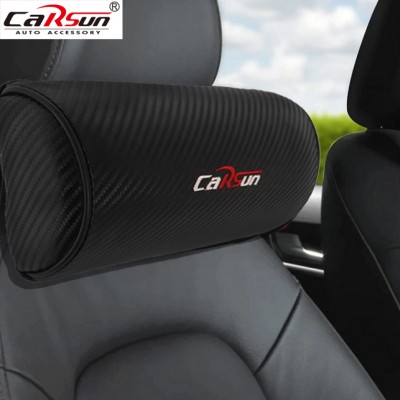 Ανατομικό Μαξιλάρι με Πλέξη Σχέδιου Carbon Υποστήριξης Αυχένα για Κάθισμα Αυτοκινήτου Carsun