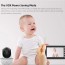 Σύστημα Παρακολούθησης με Κάμερα, Έγχρωμη Οθόνη LCD 4.5", Ενδοεπικοινωνία για Μωρά, Νυχτερινή Όραση, Ανίχνευση Θερμοκρασίας , Ενσωματωμένο Μικρόφωνο & Νανουρίσματα