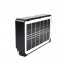 LED Αδιάβροχος Ηλιακός Προβολέας 150W Λευκού Φωτισμού με Τηλεχειριστήριο & Χρονοδιακόπτη - Μαύρος