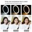 Φωτογραφικό Φωτιστικό Δαχτυλίδι RGB LED 26cm USB με Αpp Εφαρμογή, Τηλεχειριστήριο, Ρυθμιζόμενο Χρώμα Φωτισμού, Dimmer, Τρίποδο & Βάση Στήριξης Κινητού