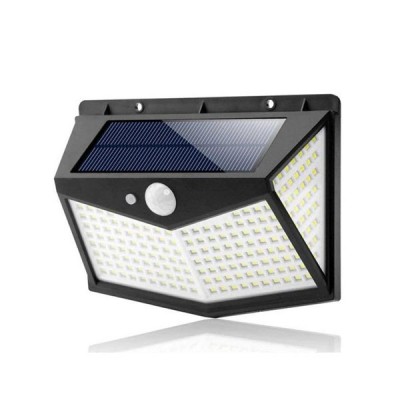 Επιτοίχιο Αδιάβροχο Ηλιακό Ευρυγώνιο Φωτιστικό 30W 212 SMD LED με Αισθητήρα Κίνησης - Φωτοκύτταρο & 3 Λειτουργίες Φωτισμού