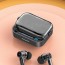 Ασύρματα Ακουστικά Αφής Awei Ψείρες In-ear Bluetooth V5.3 Handsfree με Θήκη Φόρτισης & Χωρίς καλώδια - Μαύρα