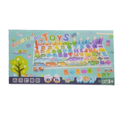 Εκπαιδευτικό Παιχνίδι Preschool Toys 3+ 18x40 cm 52τμχ