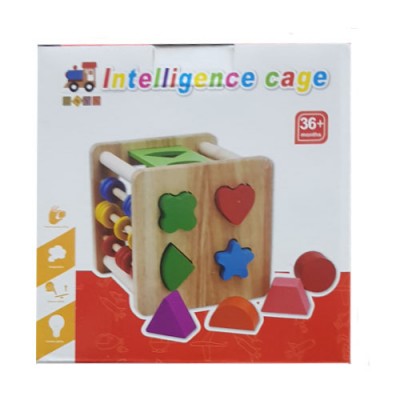 Εκπαιδευτικό Παιχνίδι Puzzle-Άβακας Intelligence Cage  3+