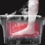 Αναδιπλούμενο, Θερμαινόμενο Ποδόλουτρο, 500W ZYQ-77, με Λαβή Μεταφοράς, Συσκευή Καθαρισμού & Μασάζ για τα Πόδια