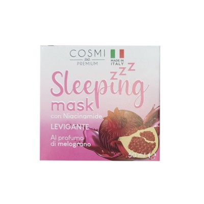 Μάσκα Ύπνου Cosmi Premium με Ρόδι και Νιασιναμίδη για Λάμψη και Αντιγήρανση 50ml