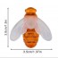 20 Αδιάβροχα Ηλιακά Χριστουγεννιάτικα Λαμπάκια Μέλισσες LED σε Σειρά 5m Θερμού Λευκού Φωτισμού