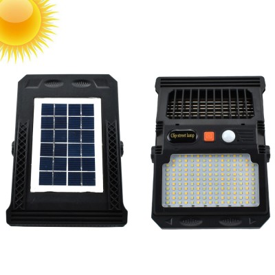 Αδιάβροχο Επιτοίχιο Ηλιακό Φωτιστικό Μανταλάκι 159 SMD LED Ρυθμιζόμενου Λευκού Φωτισμού με Αισθητήρα Κίνησης & Αντικουνουπικό UV Φωτισμό