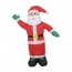 Φουσκωτός Άγιος Βασίλης 135cm Χριστουγεννιάτικος Διακοσμητικός Άη Βασίλης με Blower