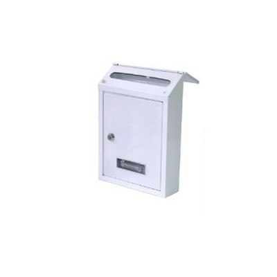 Μεταλλικό Γαλβανιζέ Γραμματοκιβώτιο Με Κλειδί, Σε Δύο Χρώματα, Διαστάσεων 30.8x21.5x9