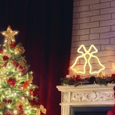 Φωτιστικό Led Neon  Χριστουγεννιάτικο Αστέρι 31cm