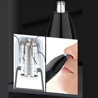 Kemei Αδιάβροχη Επαναφορτιζόμενη Ξυριστική Μηχανή 3 σε 1 3W Ρυθμιζόμενου Μήκους Κοπής με 3 Κεφαλές για Σώμα, Πρόσωπο & Μύτη KM-114