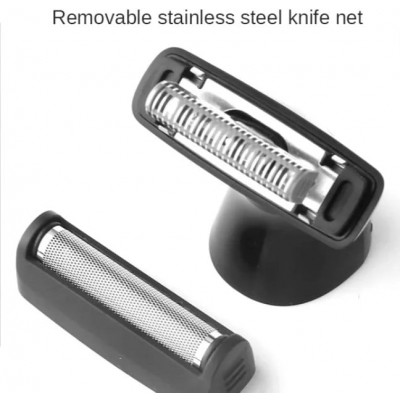 Kemei Αδιάβροχη Επαναφορτιζόμενη Ξυριστική Μηχανή 3 σε 1 3W Ρυθμιζόμενου Μήκους Κοπής με 3 Κεφαλές για Σώμα, Πρόσωπο & Μύτη KM-114