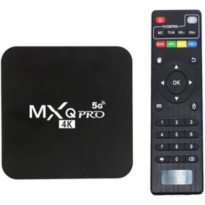 Μετατροπέας Smart TV PRO Mini Android 12.1 16GB RAM / 256GB TV Box 4K Ultra HD 5G WiFi SD / USB Quad Core