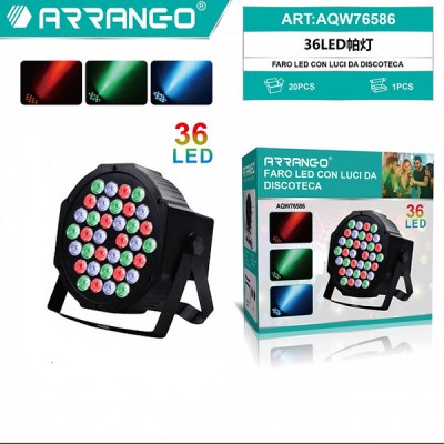 Προβολέας RGB  - Φωτορυθμικό DJ 36xLed ARRANGO AQW76586