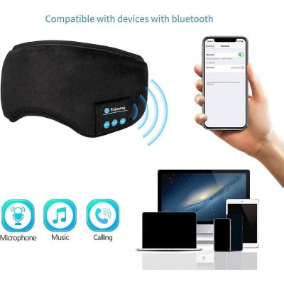 Μάσκα Ύπνου Bluetooth με Ενσωματωμένα Ασύρματα Ακουστικά για Android και Ios