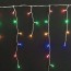 Χριστουγεννιάτικα Λαμπάκια Κουρτίνα με 480LED Αδιάβροχο IP44, Πολύχρωμο Led Φωτισμό και 8 Προγράμματα Arrango AN57373