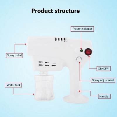 Συσκευή Βαφής Μαλλιών με Τεχνολογία Nano Steam - Ατμού - Steamer Humidifier Hair Care Tool