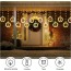 Χριστουγεννιάτικα Λαμπάκια USB LED με Θερμό Λευκό Φωτισμό 3m Κουρτίνα & Διακοσμητικές Φιγούρες 10τμχ