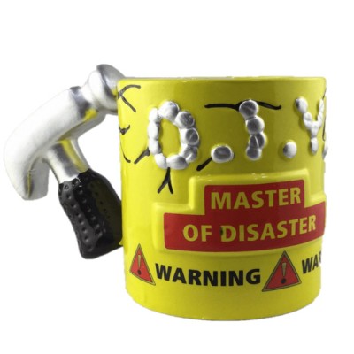Κούπα με Λαβή σε Σχήμα Σφυριού - Master of Disaster Mug