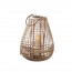 Μικρό Επιδαπέδιο 28x28x52cm Διακοσμητικό Boho Φαναράκι Bamboo 5871-FIJI