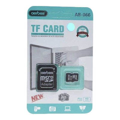 Κάρτα Μνήμης Aerbes microSD, 16GB με Αντάπτορα SD