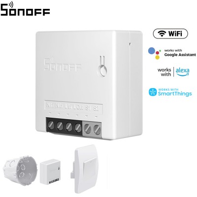 SONOFF Mini Έξυπνος Ενδιάμεσος Διακόπτης WiFi για Διαχείριση & Μετατροπή Απλών Συσκευών σε Smart R2