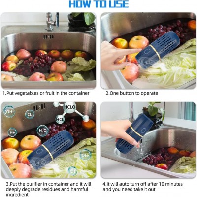 Επαναφορτιζόμενο Πλυντήριο Φρούτων και Λαχανικών με Τεχνολογία Ηλεκτρόλυσης AY-688