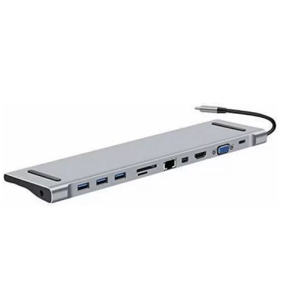 11 In 1 USB-C Docking Station με HDMI Ethernet και Συνδεση 2 Οθονών