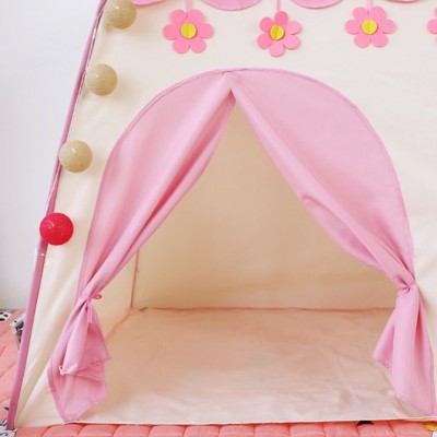 Παιδική Σκηνή Pop-Up Σπιτάκι με Κουρτίνες και Παράθυρα για 3+ Eτών